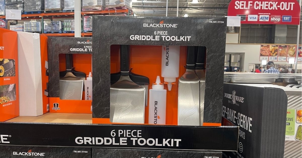 six piece griddle toolkit