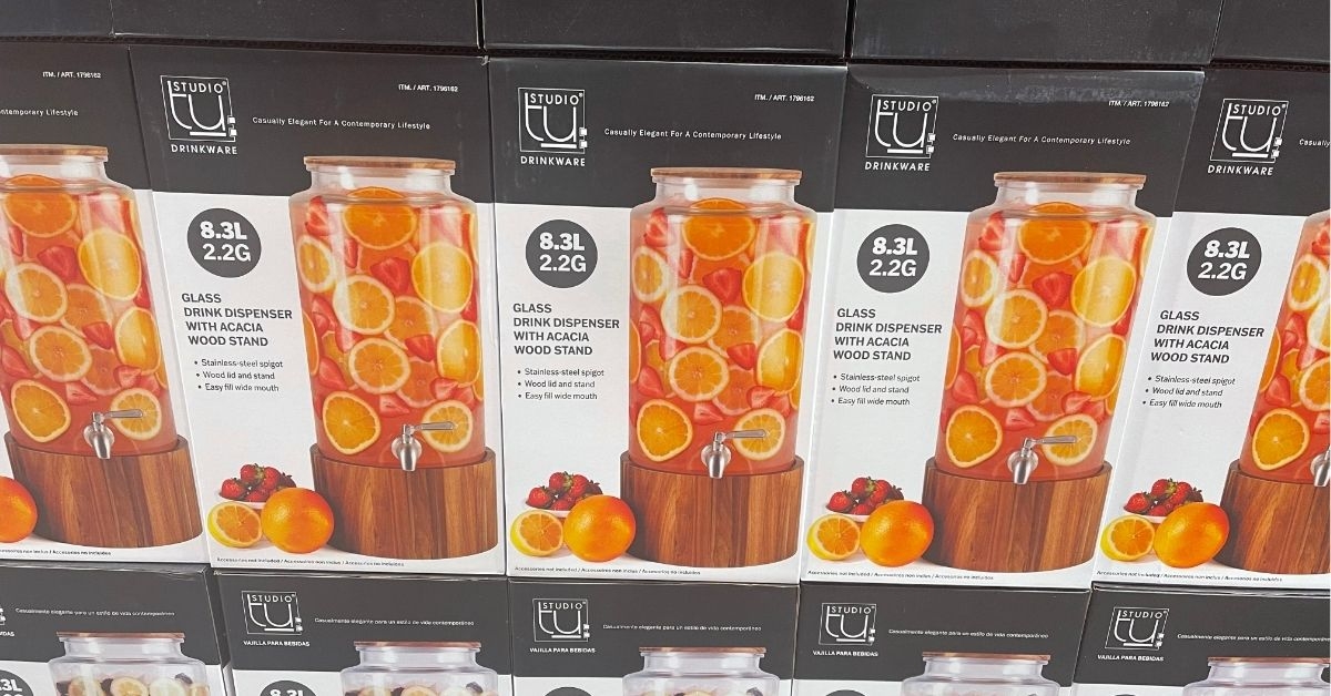 beverage glass dispenser