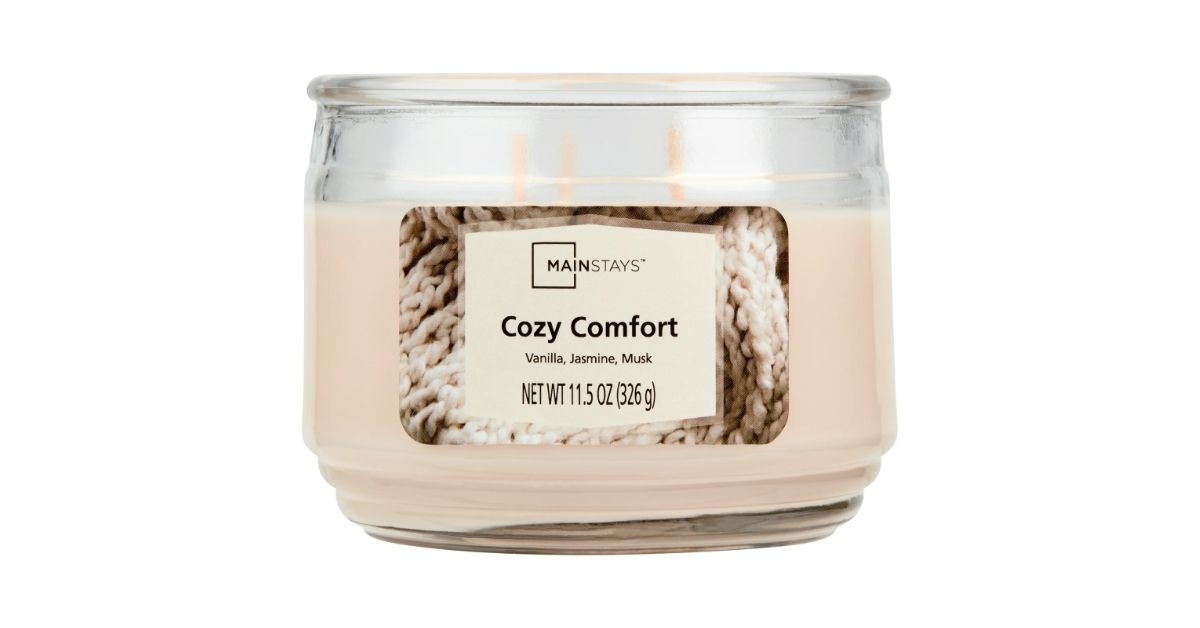 mainstays cozy comfort candle