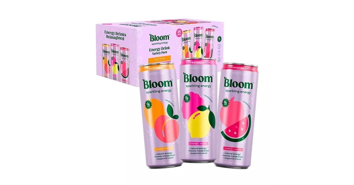 bloom sparkling energy