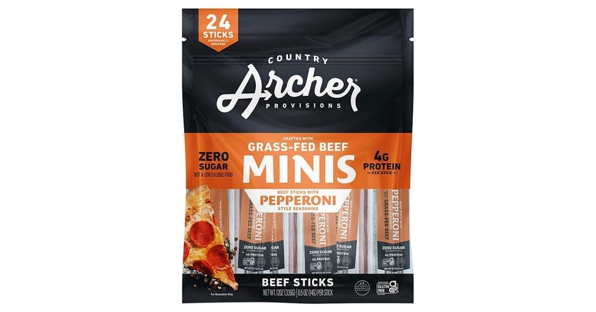 country archer beef pepperoni minis