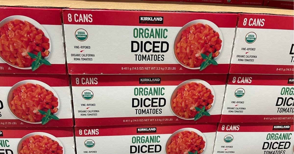 kirkland signature organic diced tomatoes