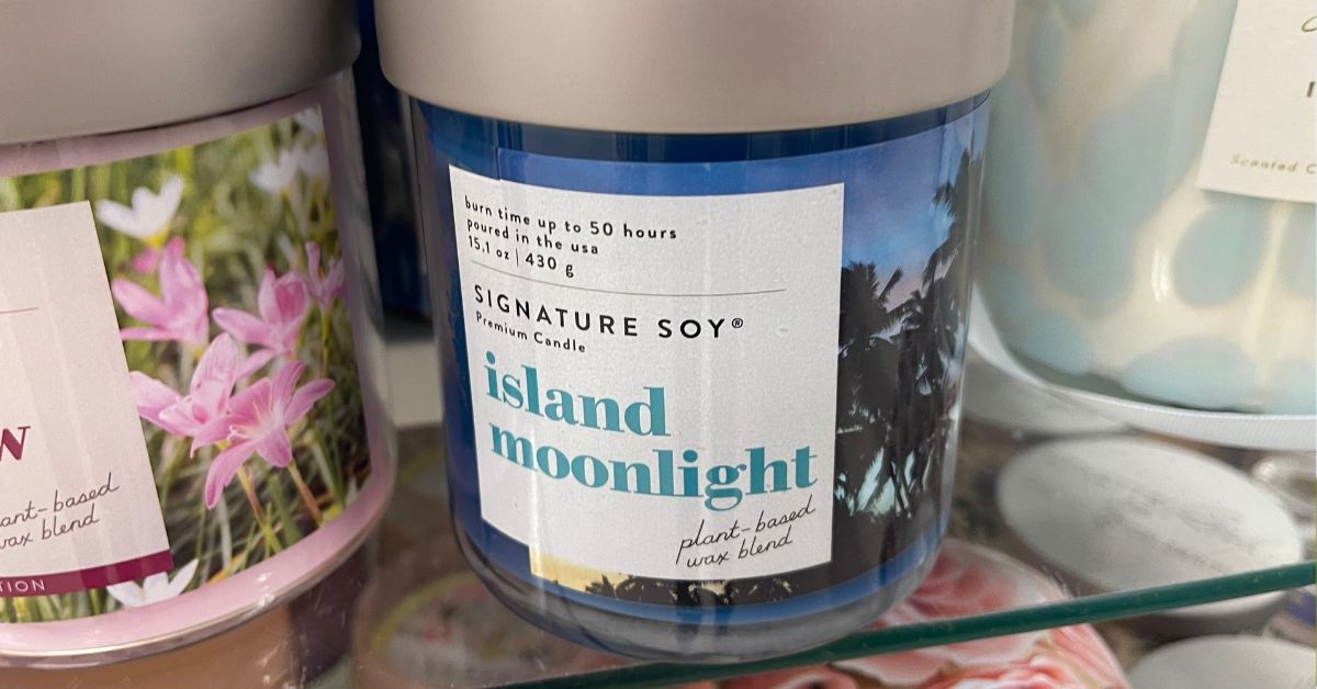 soy island moonlight jar candle