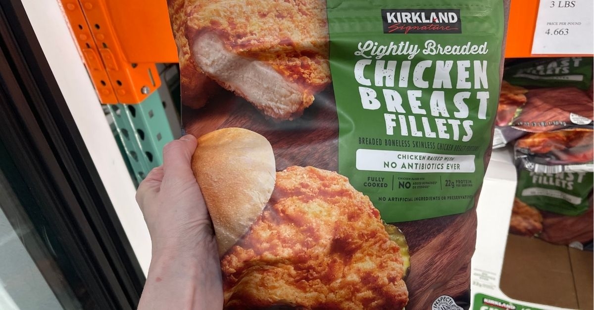 lightly breaded chicken breast fillets