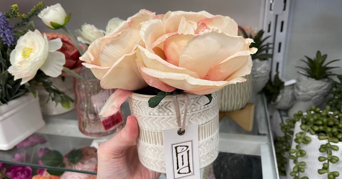 faux flowers