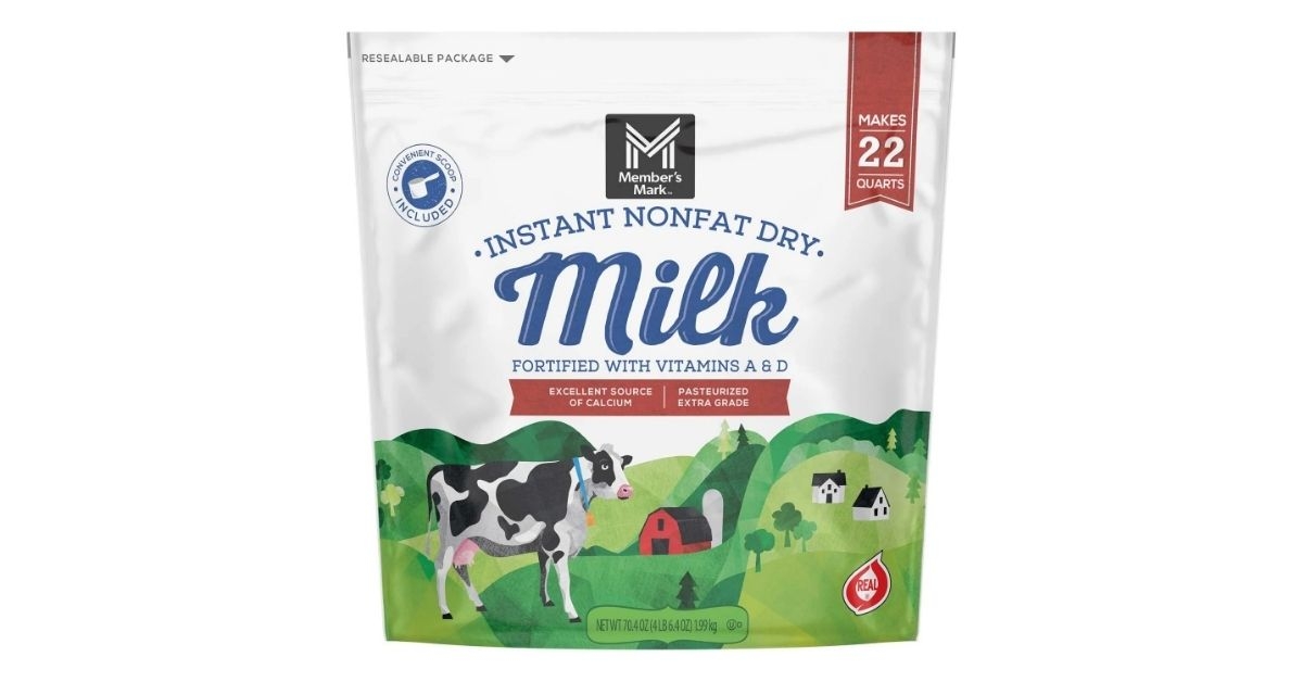 members mark nonfat instant dry milk