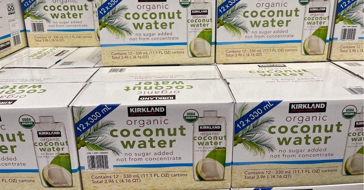 kirkland signature coconut water