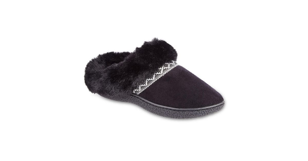 classic comfort hood back slipper