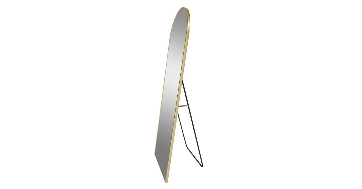 metal arch floor easel mirror