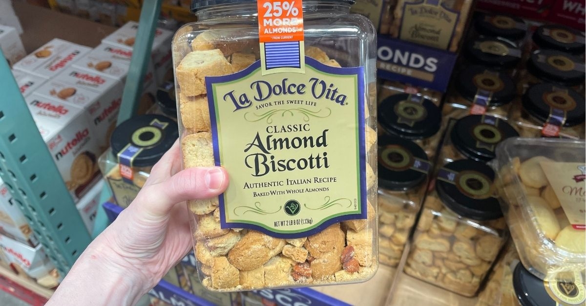 la dolce vita classic almond biscotti