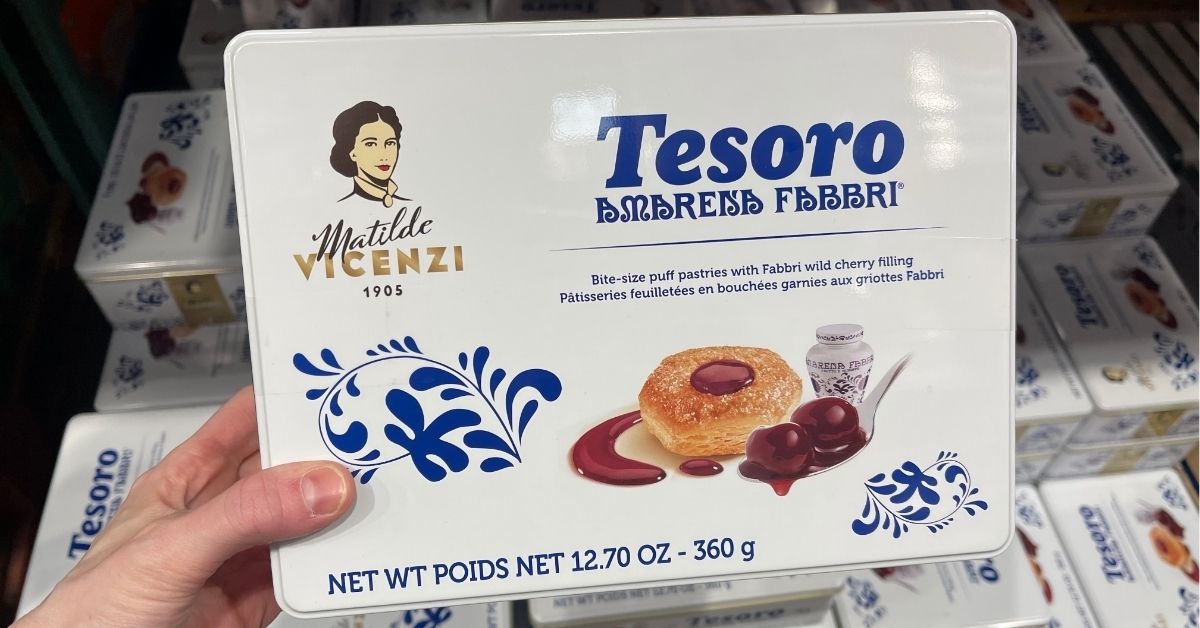 tesoro pasty puffs with cherries