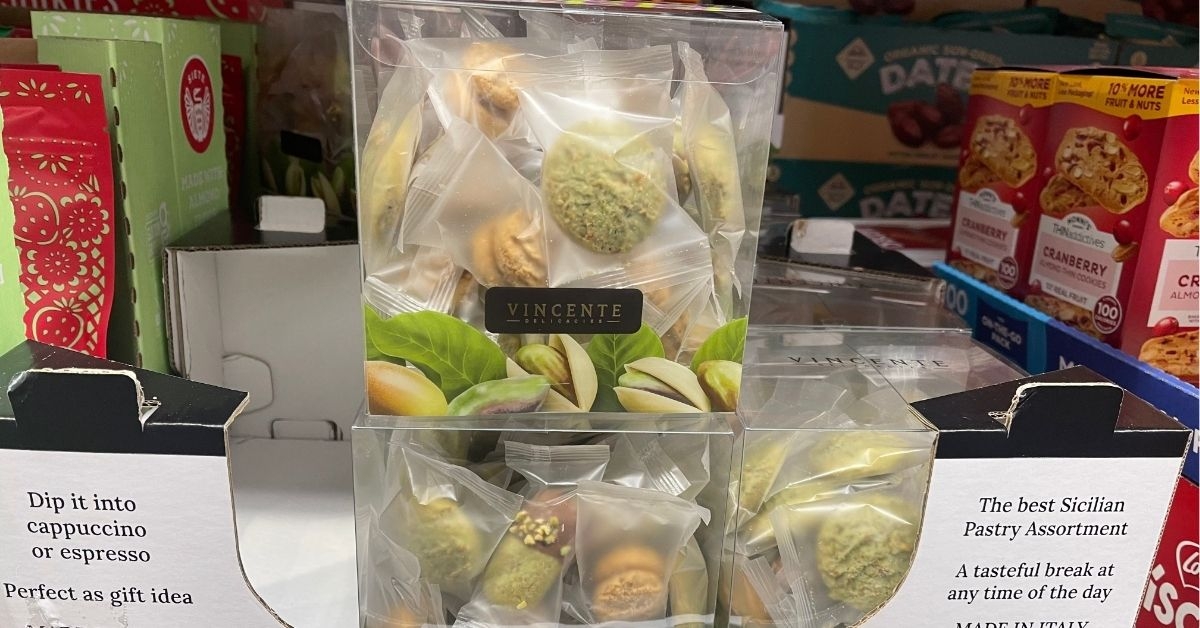 vincente pistachio cookies