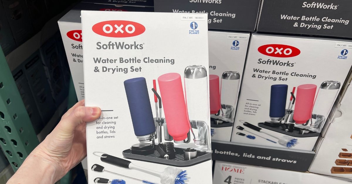 water bottle cleaning set