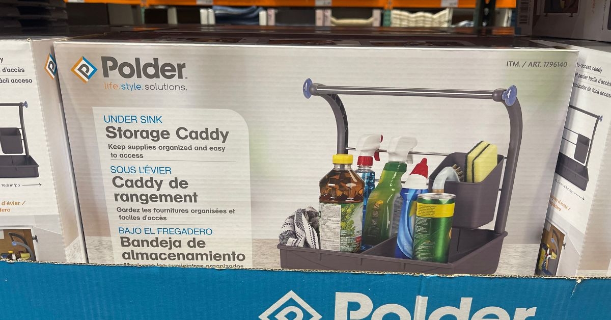 under sink storage caddy
