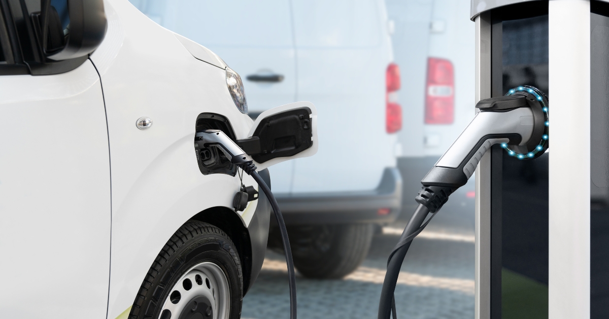 electric delivery van