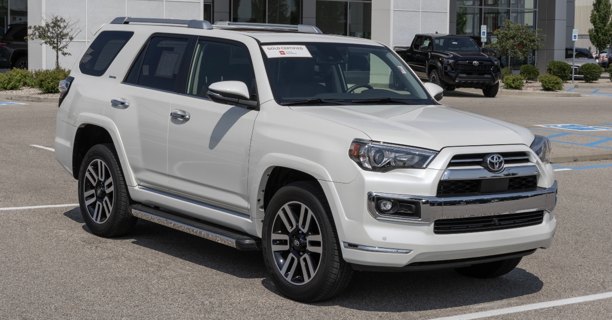 Toyota Gold Certified Used 4Runner