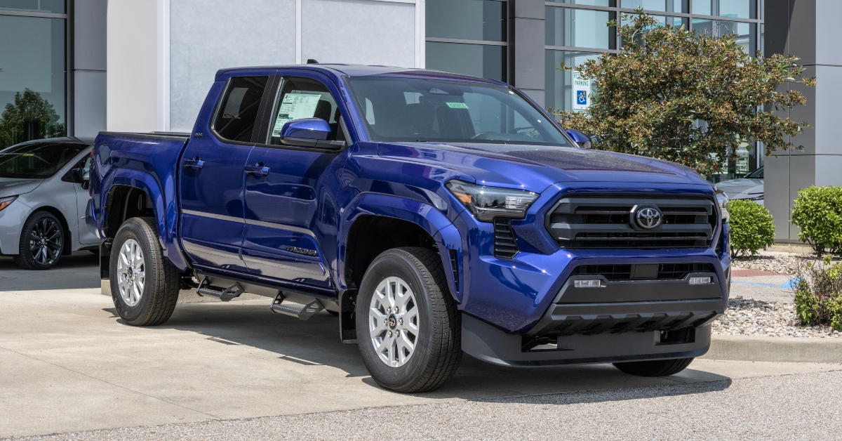 Toyota Tacoma SR5 4X4 Doublecab display