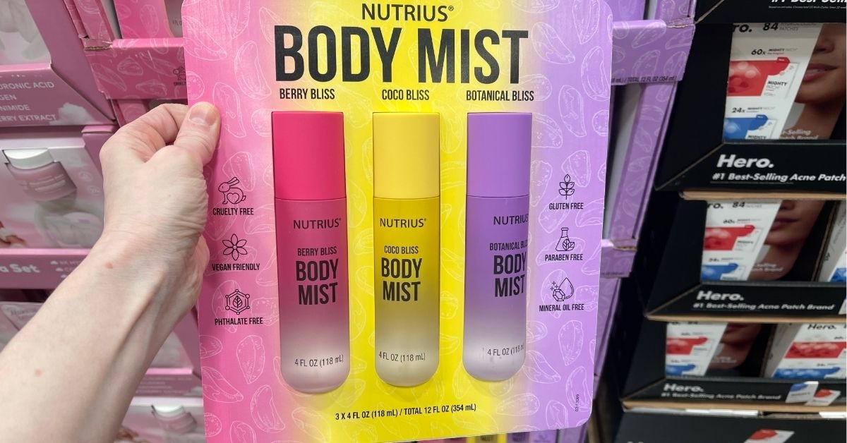 nutrius body mist