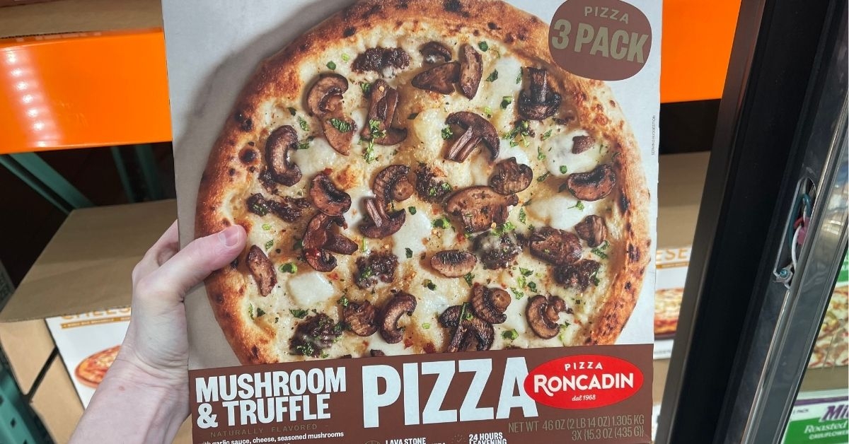 mushroom truffle pizza