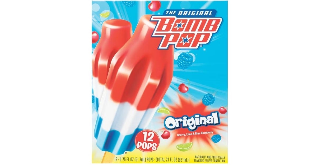 bomb pop original frozen desserts