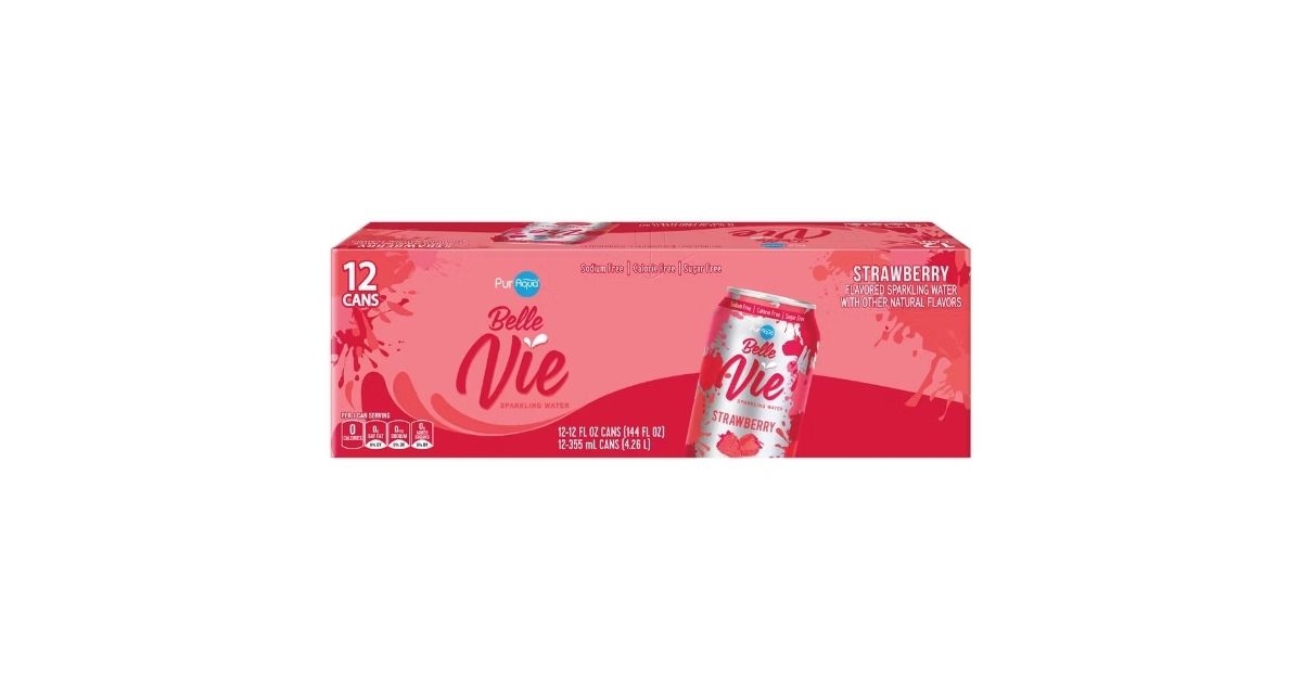 sparkling flavored water