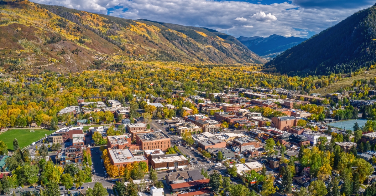 Aerial View of Aspen