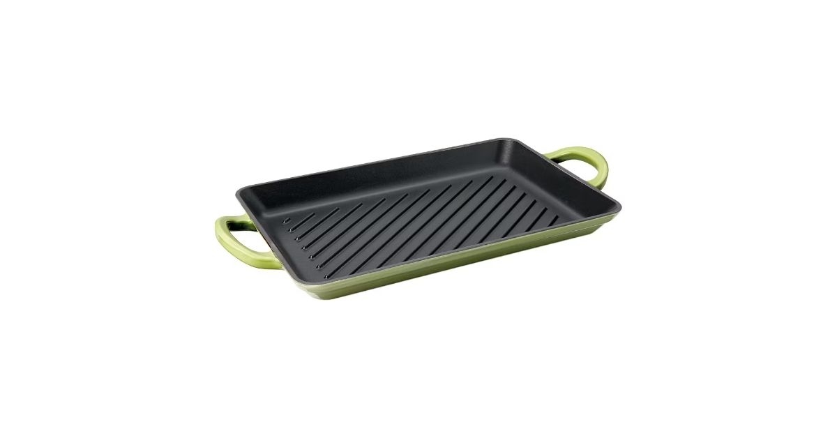 cast iron skinny grill pan