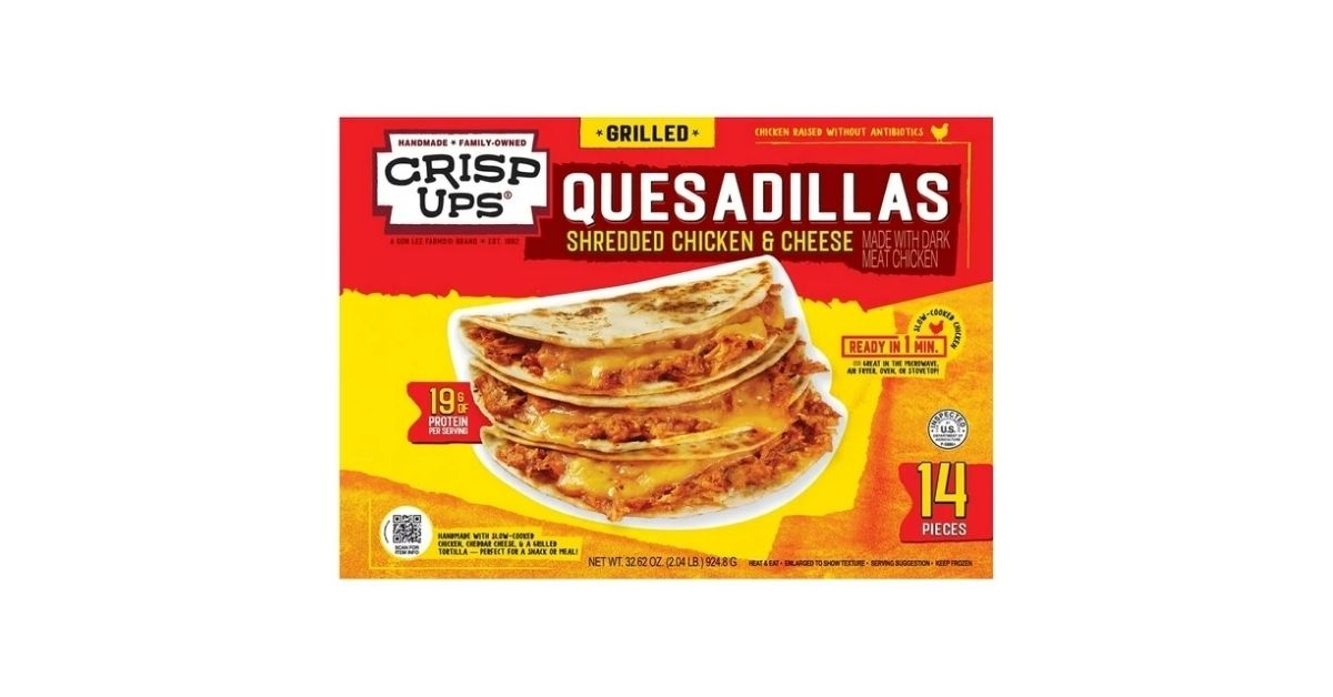 crispups grilled chicken quesadillas