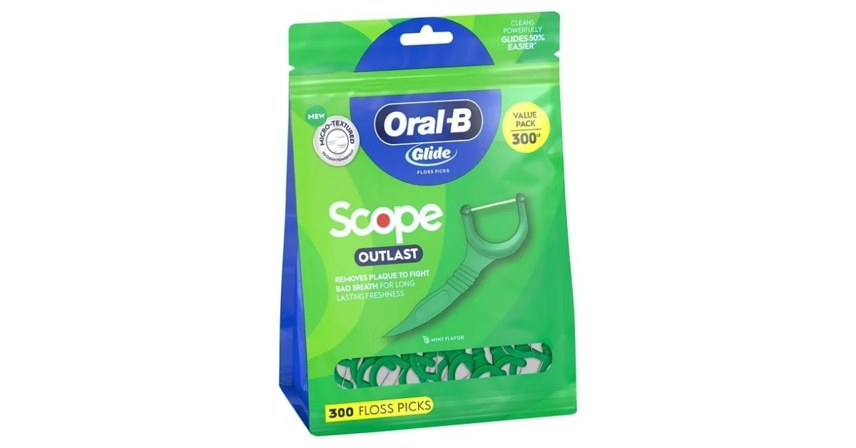 oral b glide floss picks