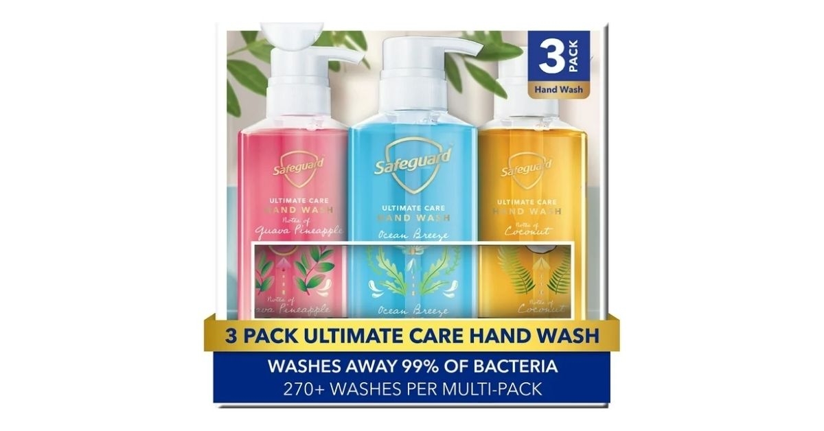 safeguard ultimate care hand wash