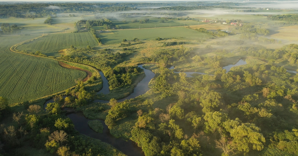 american midwestern countryside scenery