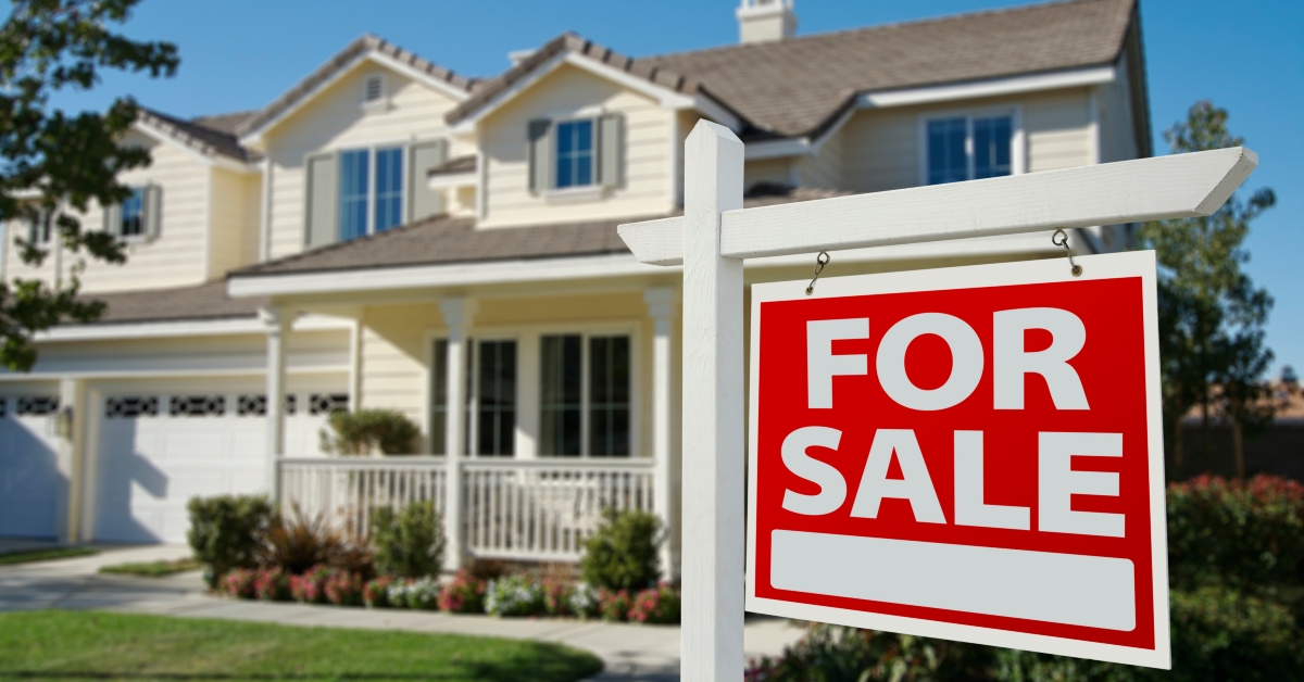 home for sale sign