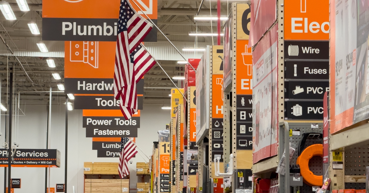 home depot improvement store