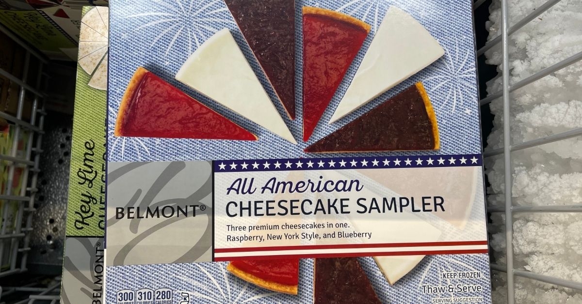 belmont all american cheesecake sampler