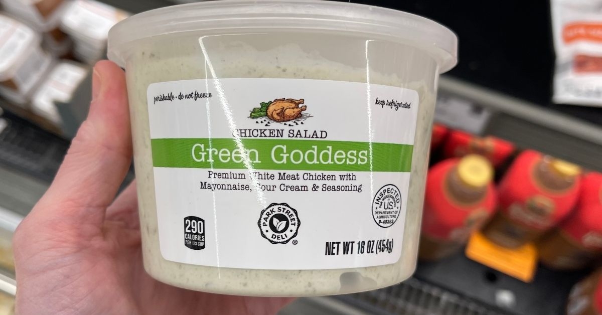 park street deli chicken salad green goddess