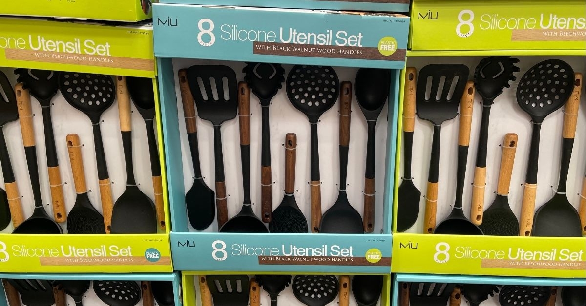 miu silicone utensil set