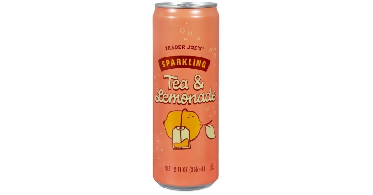 sparkling tea and lemonade in can