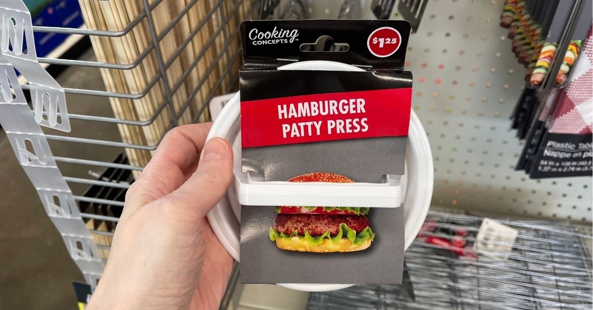 hamburger patty press