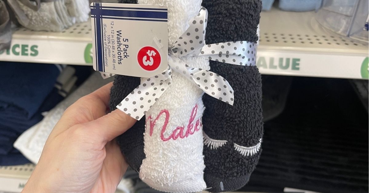 five pack washcloths
