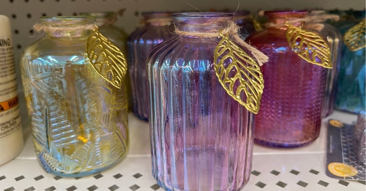 decorative glass bottles