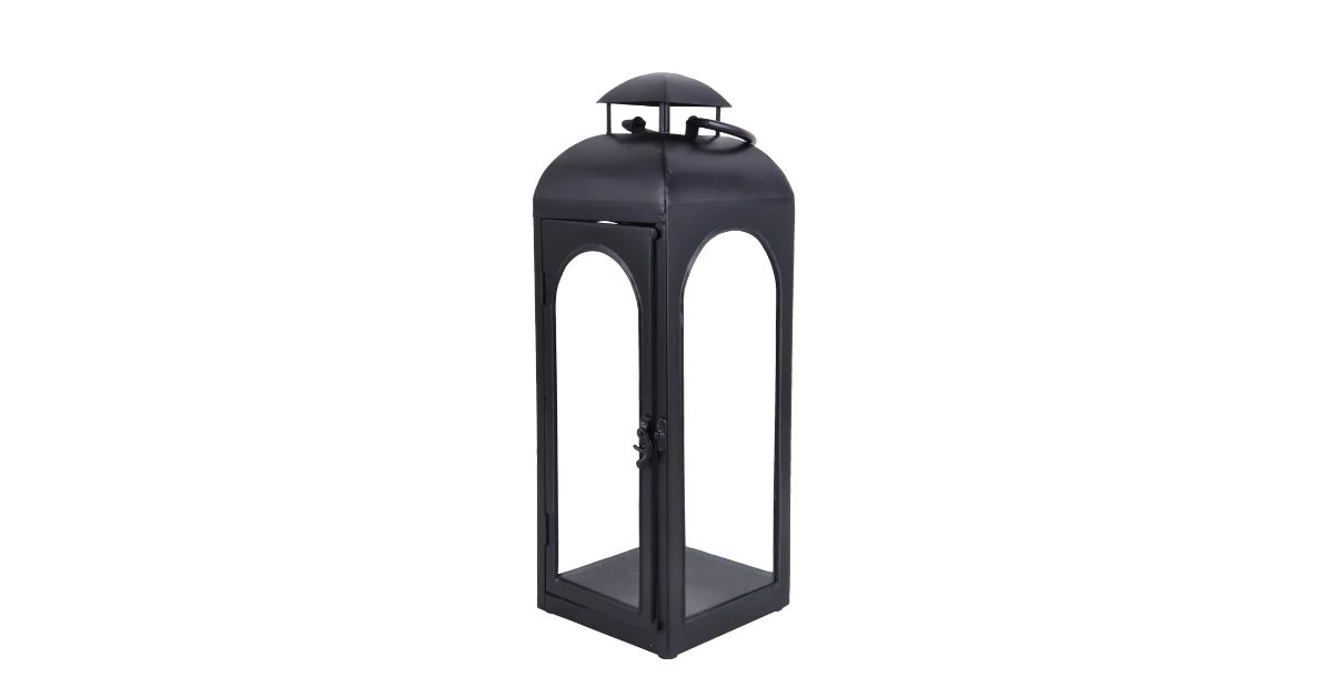 metal lantern candle holder
