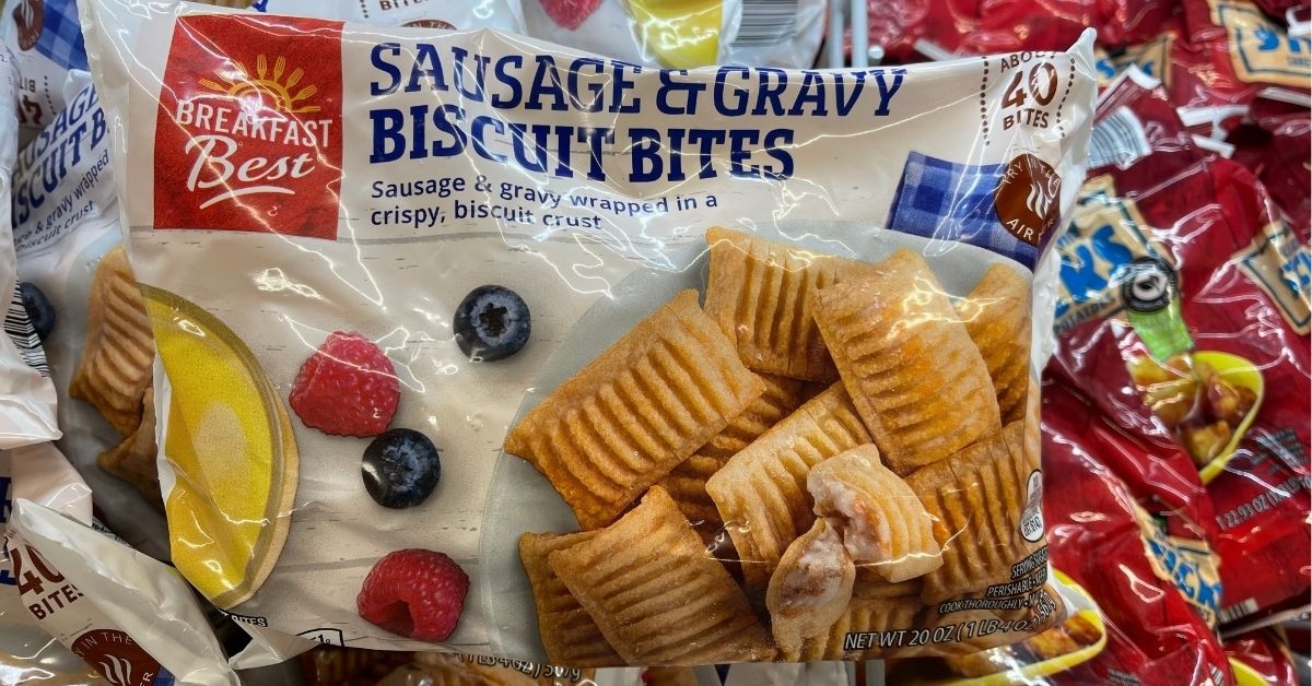 sausage and gravy biscuit bites
