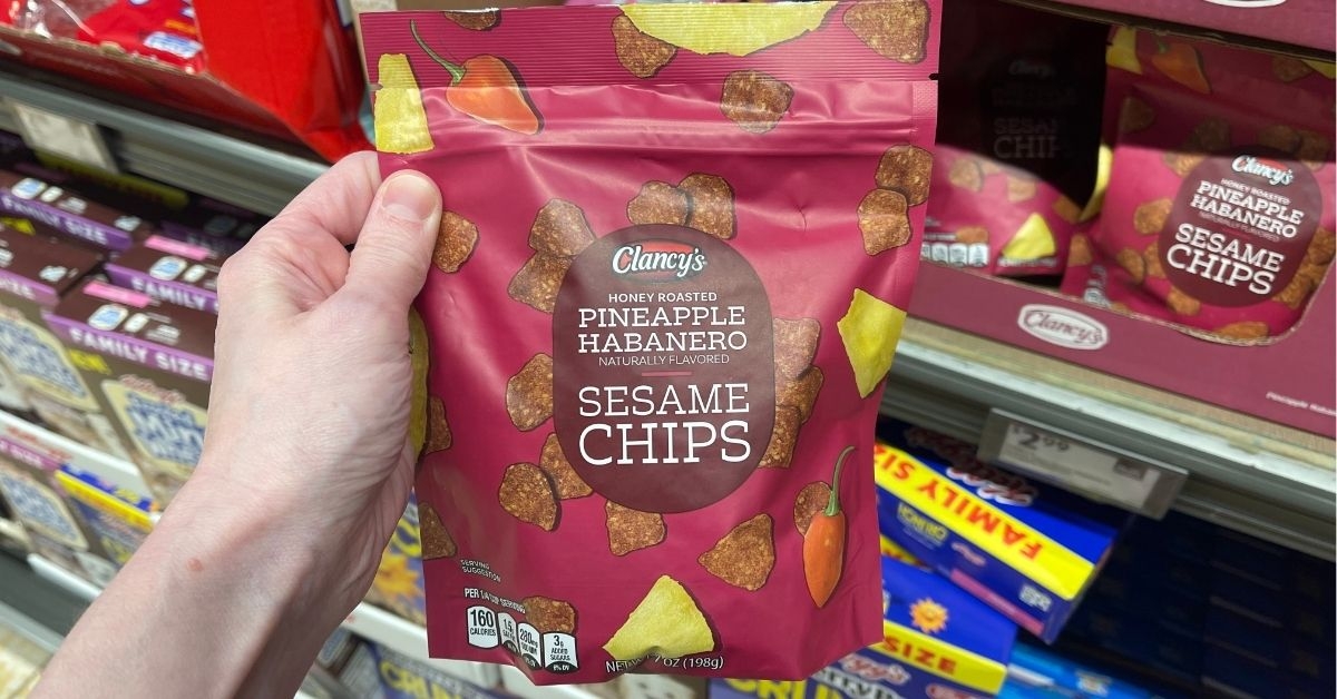 pineapple habanero sesame chips