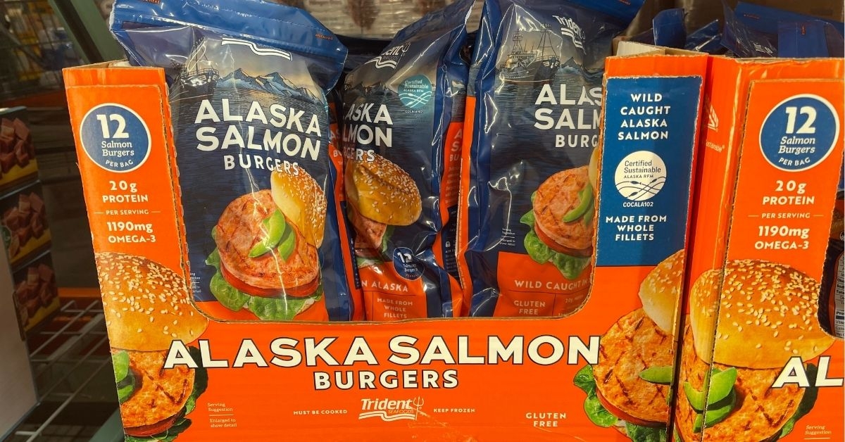 trident alaska salmon burgers