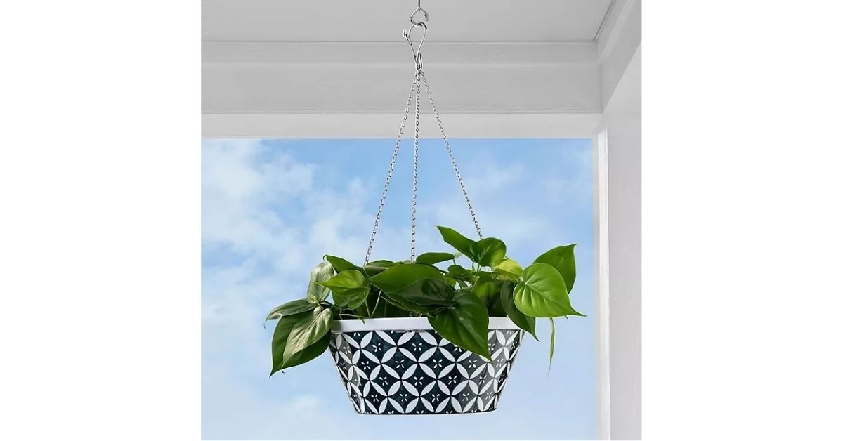 melamine flower pot hanging