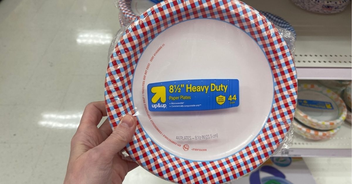up and heavy duty paper plates
