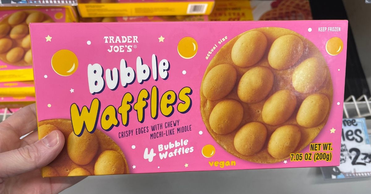 a pack of bubble waffles
