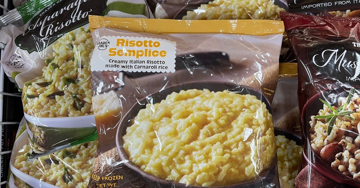 italian risotto with carnaroli rice