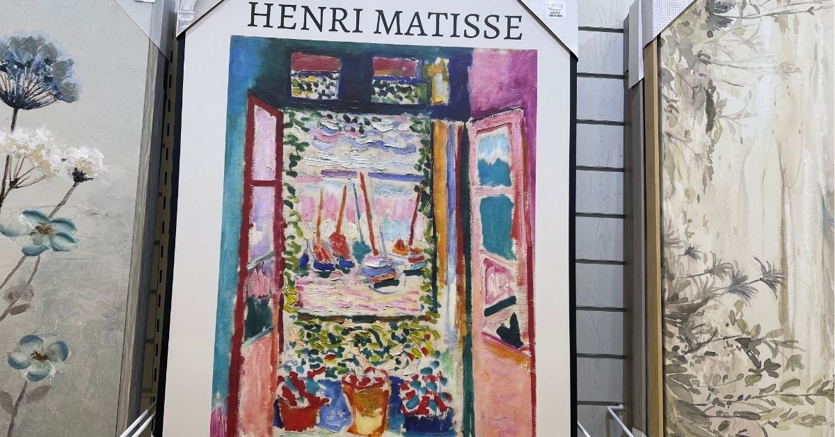 henri matisse framed art
