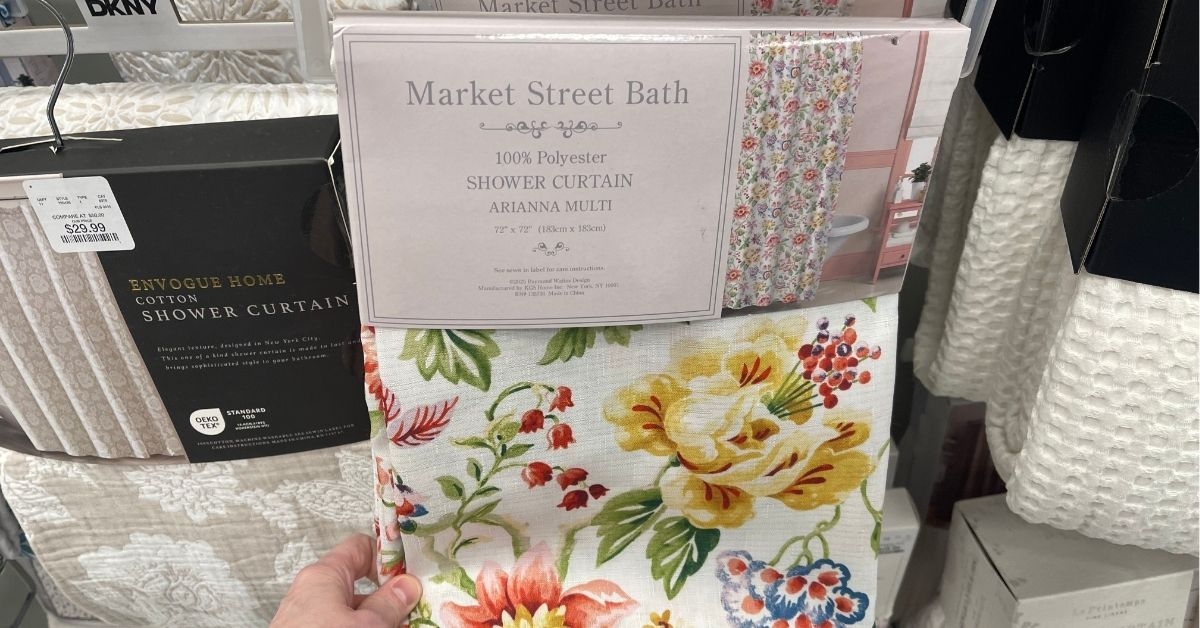 street bath shower curtain